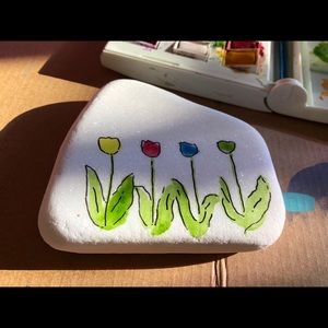 Hand painted Rock